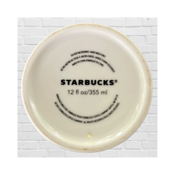 Starbucks Peacock Feather Design Ceramic Tumbler with Lid Coff… - Picture 9 of 9